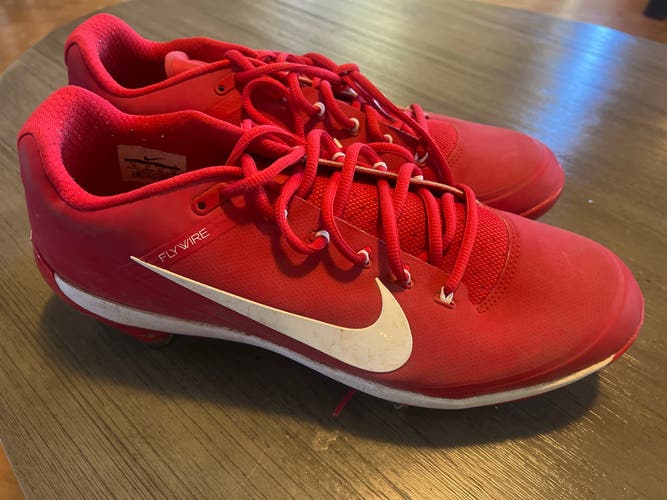 Red Men's Size 12 (Women's 13) High Top Air Clipper