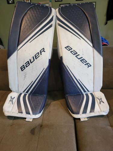 Used 34" Bauer Vapor 2X Goalie Leg Pads