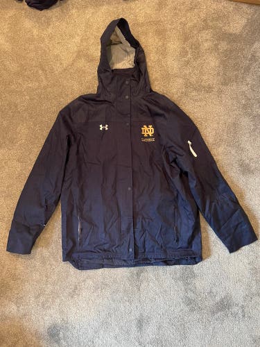 Notre Dame Lacrosse Team Issued Windbreaker