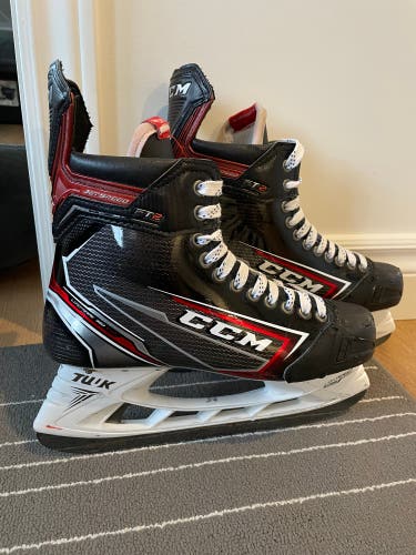 Used CCM Regular Width Pro Stock Size 8 1/2 JetSpeed FT2 Hockey Skates
