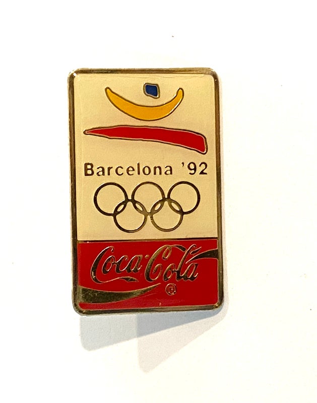 OLYMPICS BARCELONA 1992 RARE COCA COLA PIN