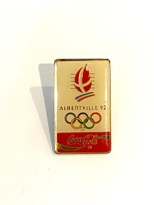 ALBERTVILLE 1992 OLYMPICS COCA COLA PIN