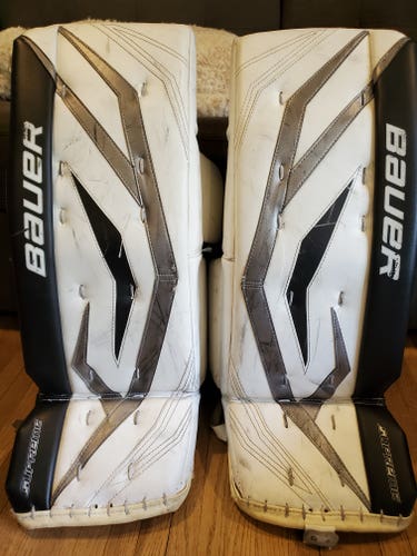 Used 29" Bauer Supreme S190 Goalie Leg Pads