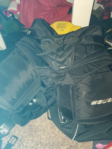 Senior Used Large Bauer Total one nxg Hockey Goalie Pants