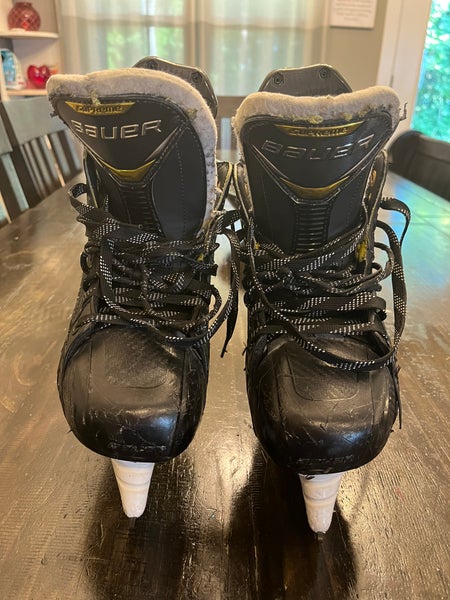 Junior Bauer Size 5 Supreme 3S Pro Hockey Skates With Extra Steel