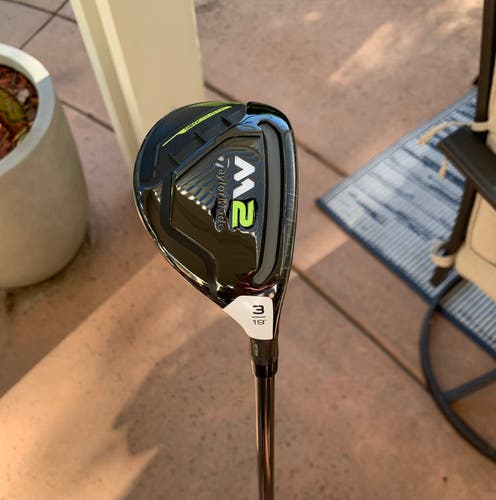 Used TaylorMade Right Handed M2 Hybrid Senior Flex 3H