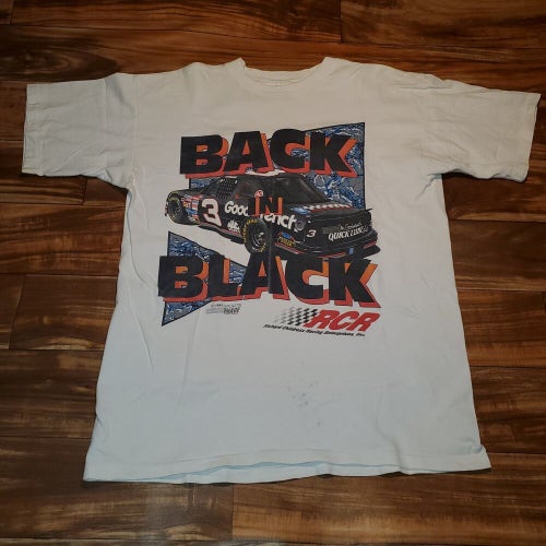 Vintage 1993 Dale Earnhardt Nascar Racing Goodwrench #3 White T Shirt Size XL