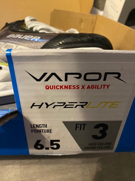 Bauer Vapor Hyperlite Hockey Skates Size 6.5 LIKE NEW