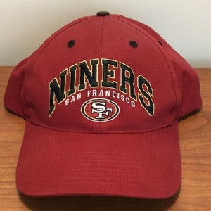 San Francisco 49ers Hat Baseball Cap Strapback NFL Football Retro Red Twins SF