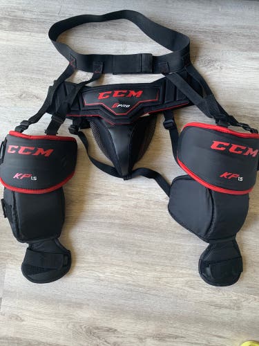CCM Goalie G Pro Jock, KP-1.5 Knee Pads And Belt