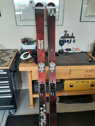 Used Men's 2014 Volkl All Mountain Mantra Skis With Bindings Max Din 16