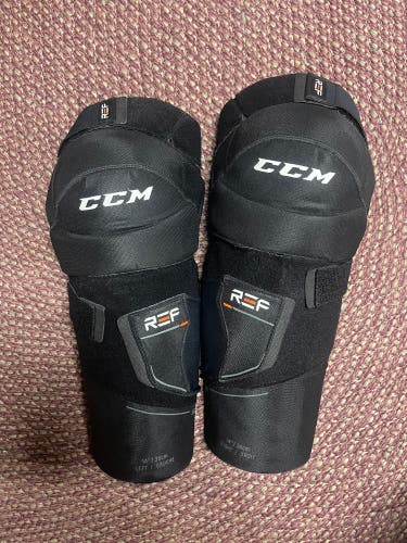 Used CCM Referee Shin Pads