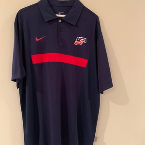 USA Hockey Men’s Golf Shirt