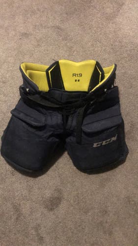 Used Senior Medium CCM  Premier R1.9 Hockey Goalie Pants