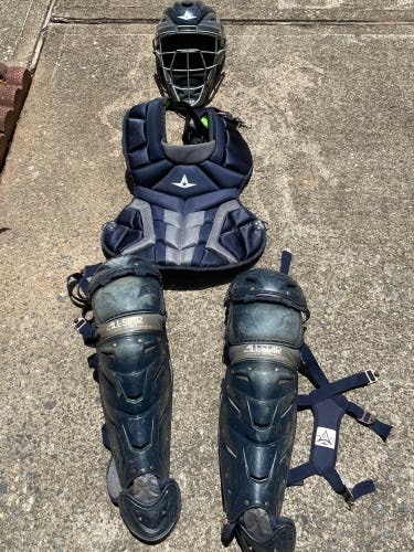 All Star System 7 Catcher's Set - Intermediate Size for Ages 12-16