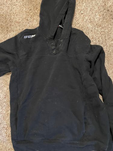 Black Used Medium CCM Sweatshirt