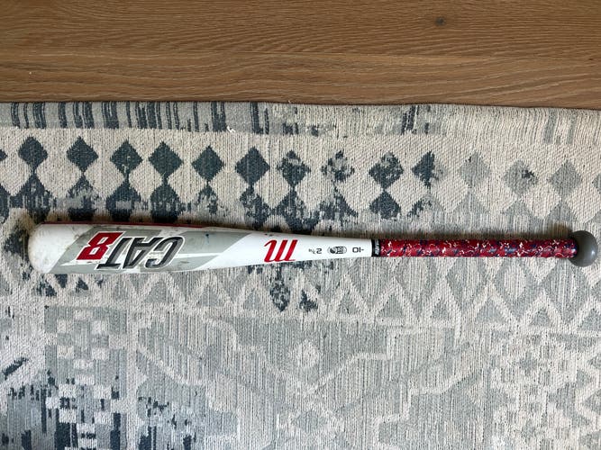 Used USSSA Certified Alloy (-10) 18 oz 28" CAT 8 Bat