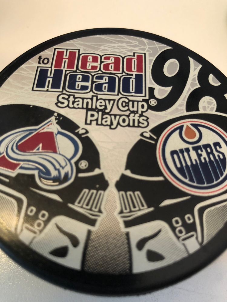 N.H.L. HEAD TO HEAD STANLEY CUP PLAYOFF 1998 AVALANCHE VS OILERS