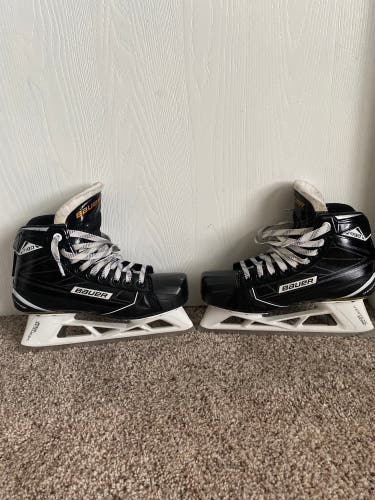 Used Bauer Regular Width  Size 5.5 Supreme S190 Hockey Goalie Skates