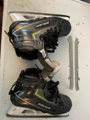 Junior Used Bauer Elite Hockey Goalie Size 5 Fit 2