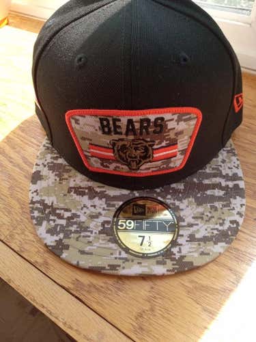 Chicago Bears New Era NFL STS Sideline fitted 7 1/2