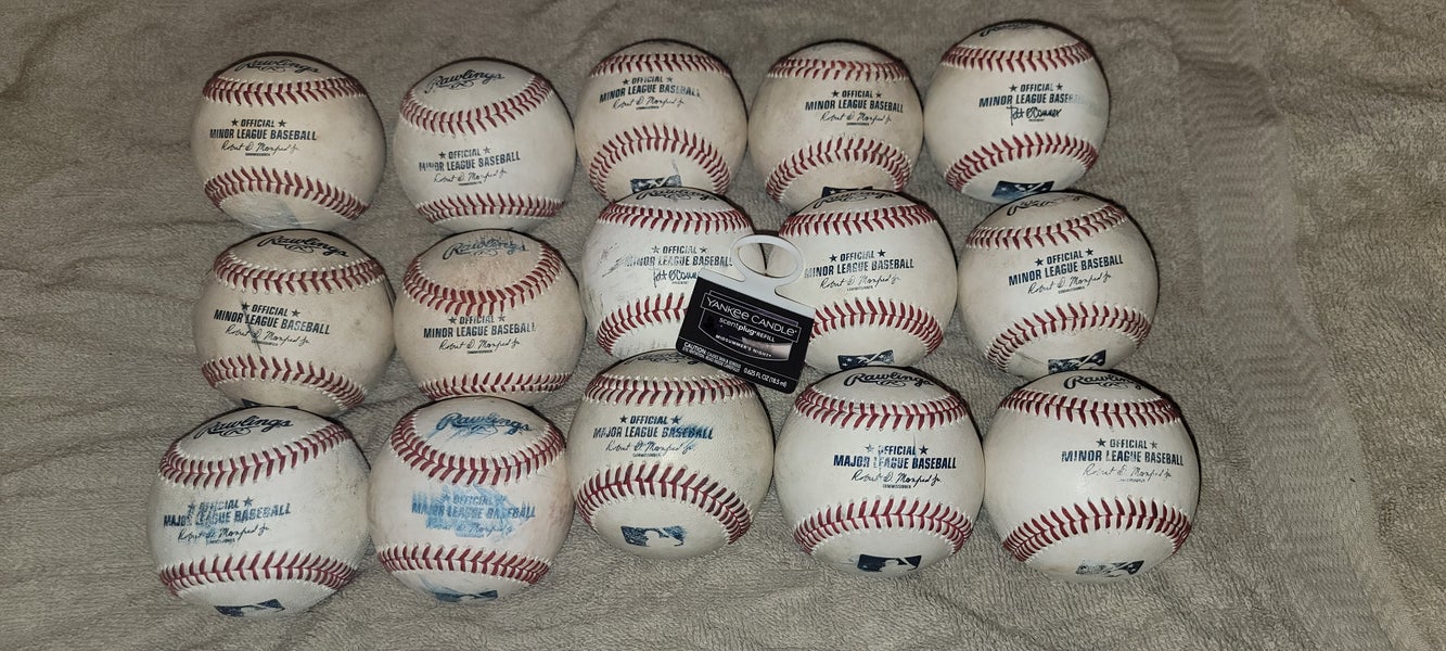 Used Rawlings Official Minor League Baseballs 15 Pack