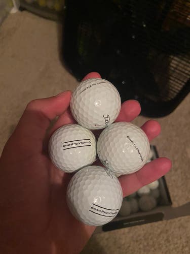 60 Titleist Prov1/prov1x Golf Balls