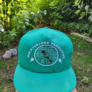 Vintage Funny Golf Sports Green Vtg Golfing Hat Cap Comedy Snapback
