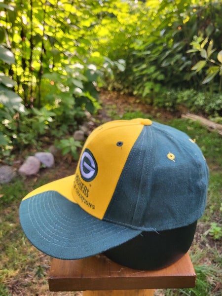 Vintage Green Bay Packers Youth Hat NFL Team Apparel NFL Football Wisconsin Pack Cheese Head 1990s 90s Brand New with Tags