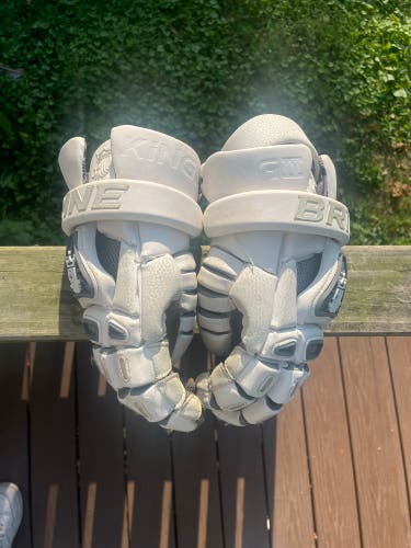 Used Brine 13" King Lacrosse Gloves