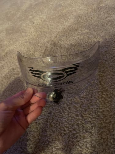 Cascade lacrosse goalie throat guard