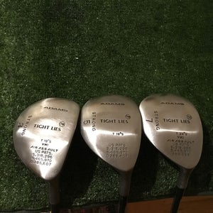 Adams Tight Lies Strong VMI Air Assault Woods Set (3W, 5W, 7W) Regular Graphite