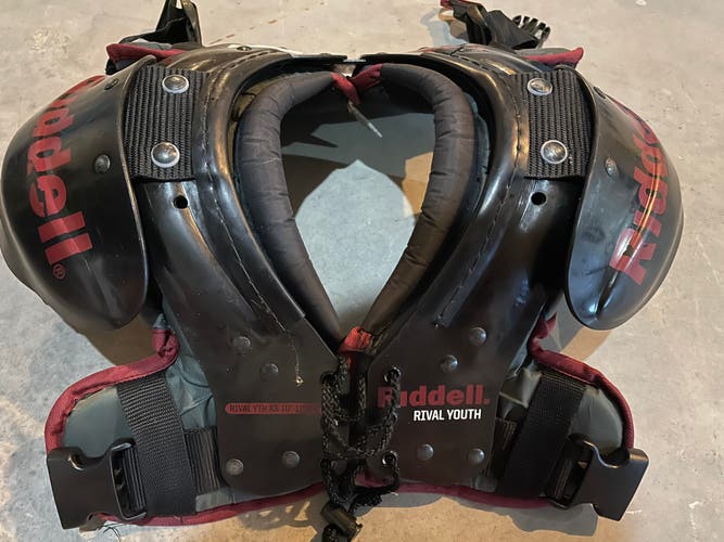 Youth X-Small Riddell Shoulder Pads