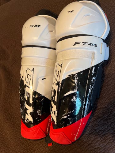 Used CCM Jetspeed FT485 Shin Pads
