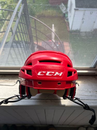Used Medium CCM Pro Stock Vector V08 Helmet