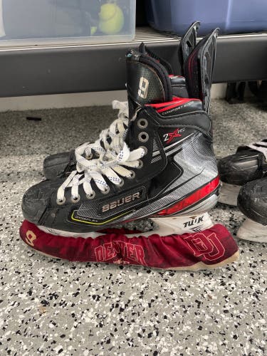 Used Bauer Pro Stock Custom Size 7.5 Vapor 2X Pro Hockey Skates