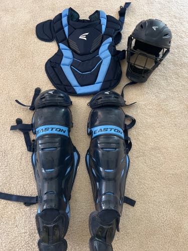 Large Easton Elite x Catcher's Set