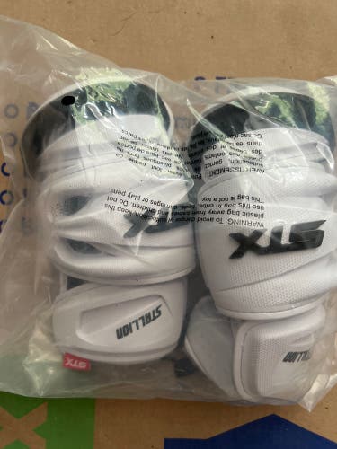 Syracuse Lacrosse Team Issued Large STX Stallion 500 Arm Pads