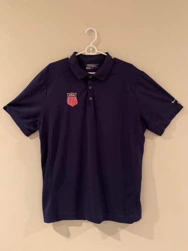 USA Hockey Men’s Golf Shirt