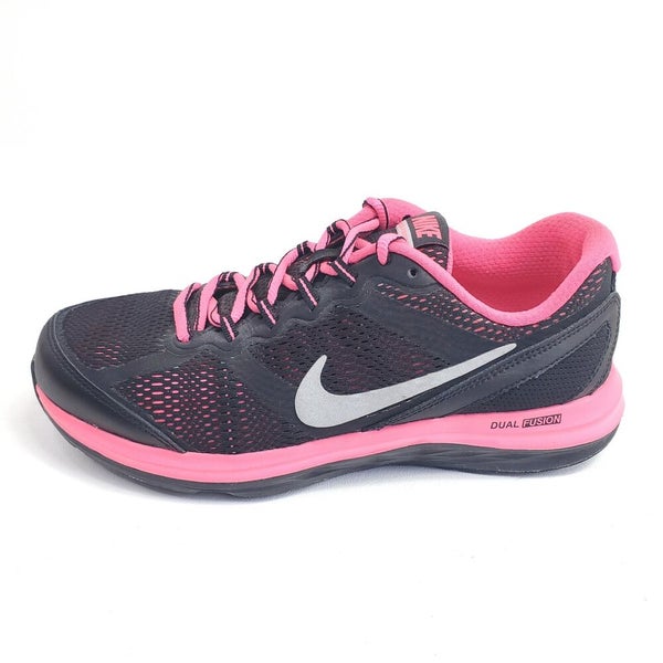 Nike Youth Dual Fusion 3 Running 7Y Pink 653594-003 Sneaker | SidelineSwap