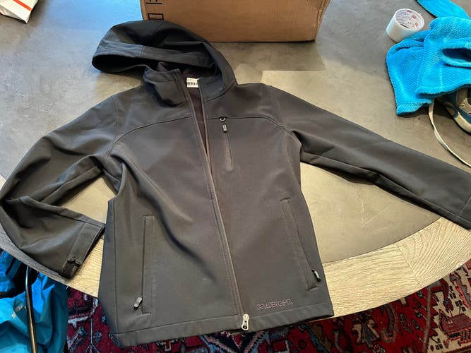 Black Used Medium Boulder Gear Jacket