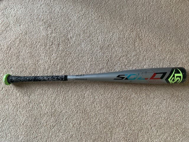 Used 2019 Louisville Slugger Alloy Solo 619 Bat (-11) 19 oz 30"