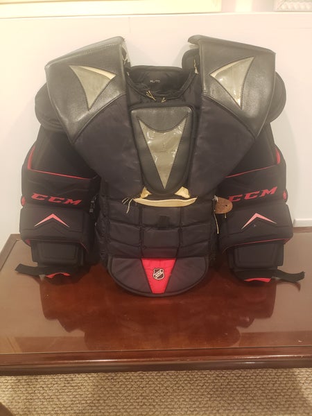 Used XL CCM AB Pro Goalie Chest Protector Pro Stock