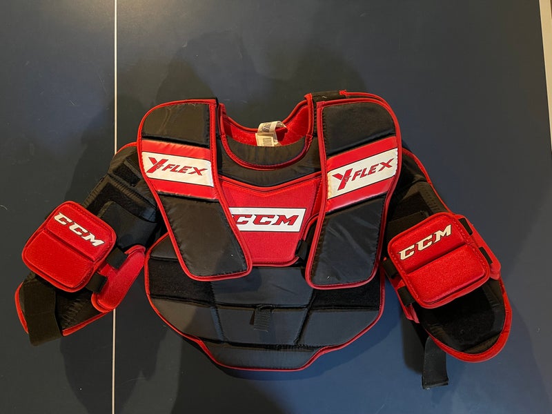 Used Small CCM Y flex Goalie Chest Protector