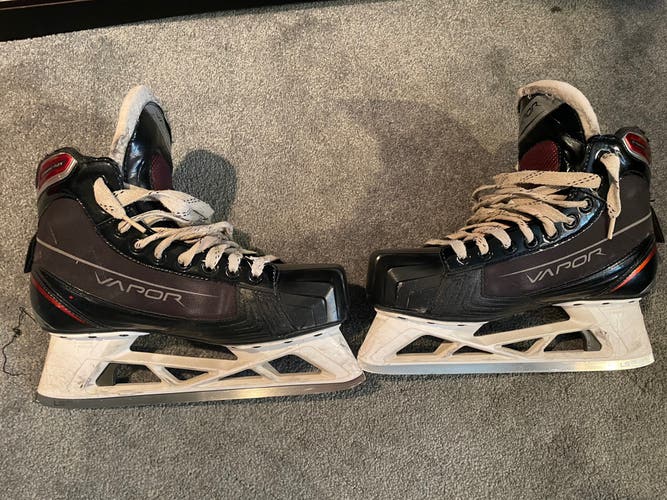 Bauer Vapor X700 Hockey Goalie Skates - Size 7.5 (Shoe Sz 9)