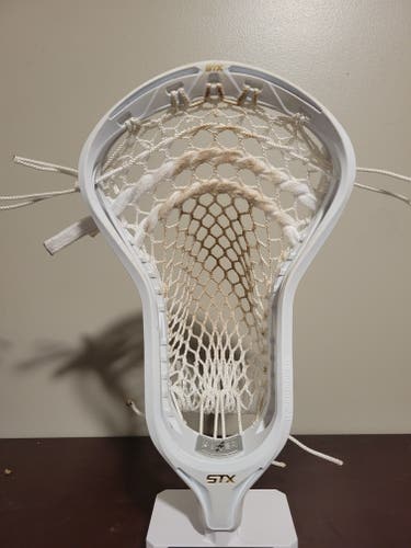 Used Attack & Midfield STX Strung Hyper power Head
