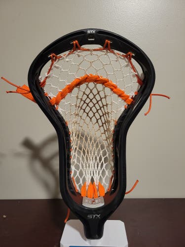 Used Attack & Midfield STX Strung Hyper power Head