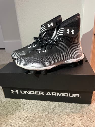 Men's New Size 6.0 (Women's 7.0) Turf Cleats Under Armour High Top Highlight