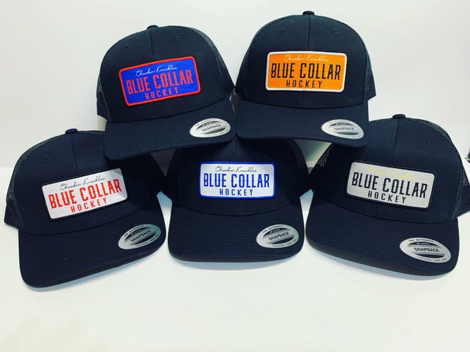 Blue collar hockey Hat