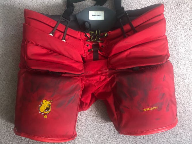 Senior Used XL Bauer Vapor 1X Hockey Goalie Pants Pro Stock